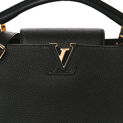 Louis Vuitton Taurillon Capucines BB Black 8 of 10