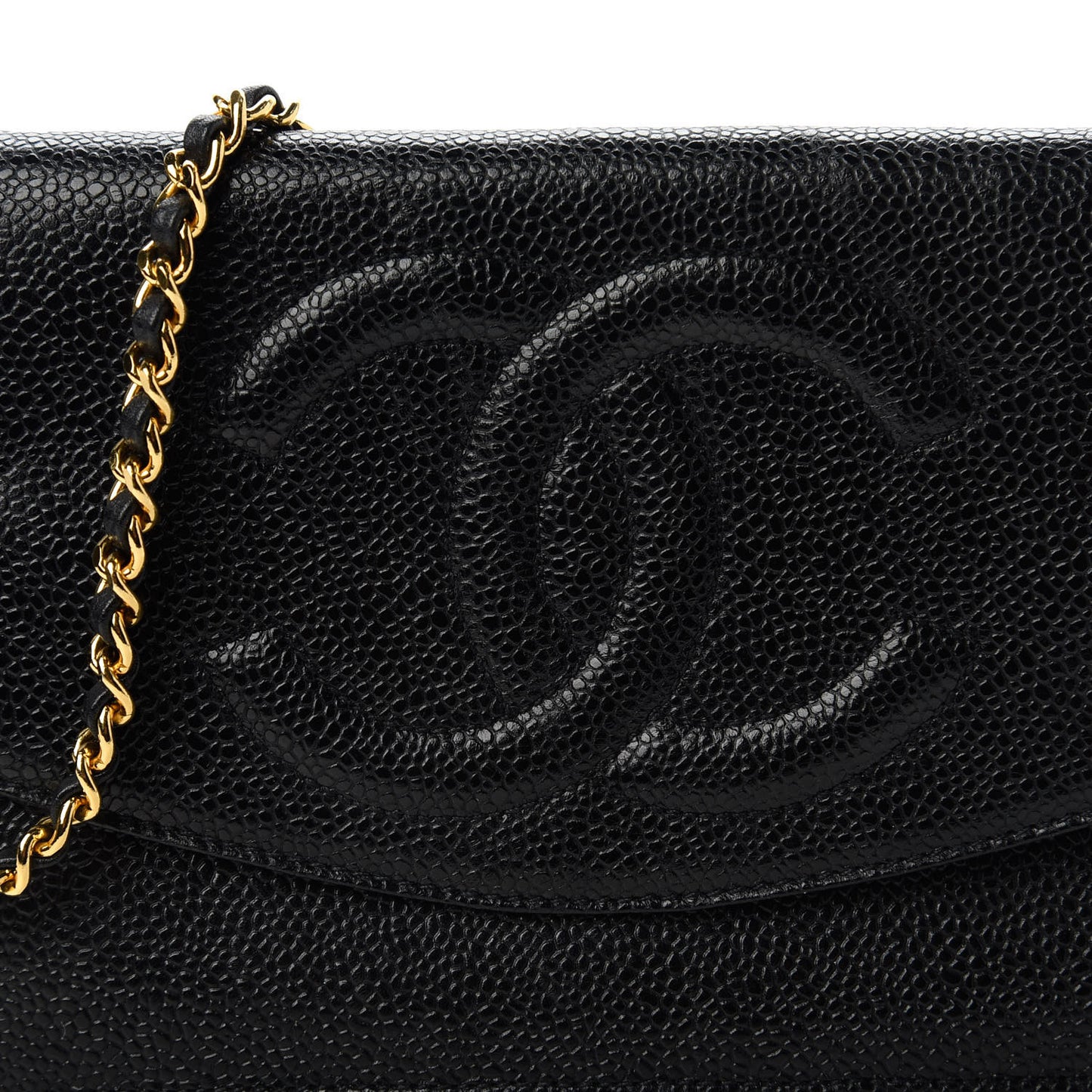 Caviar Timeless CC Wallet On Chain WOC Black