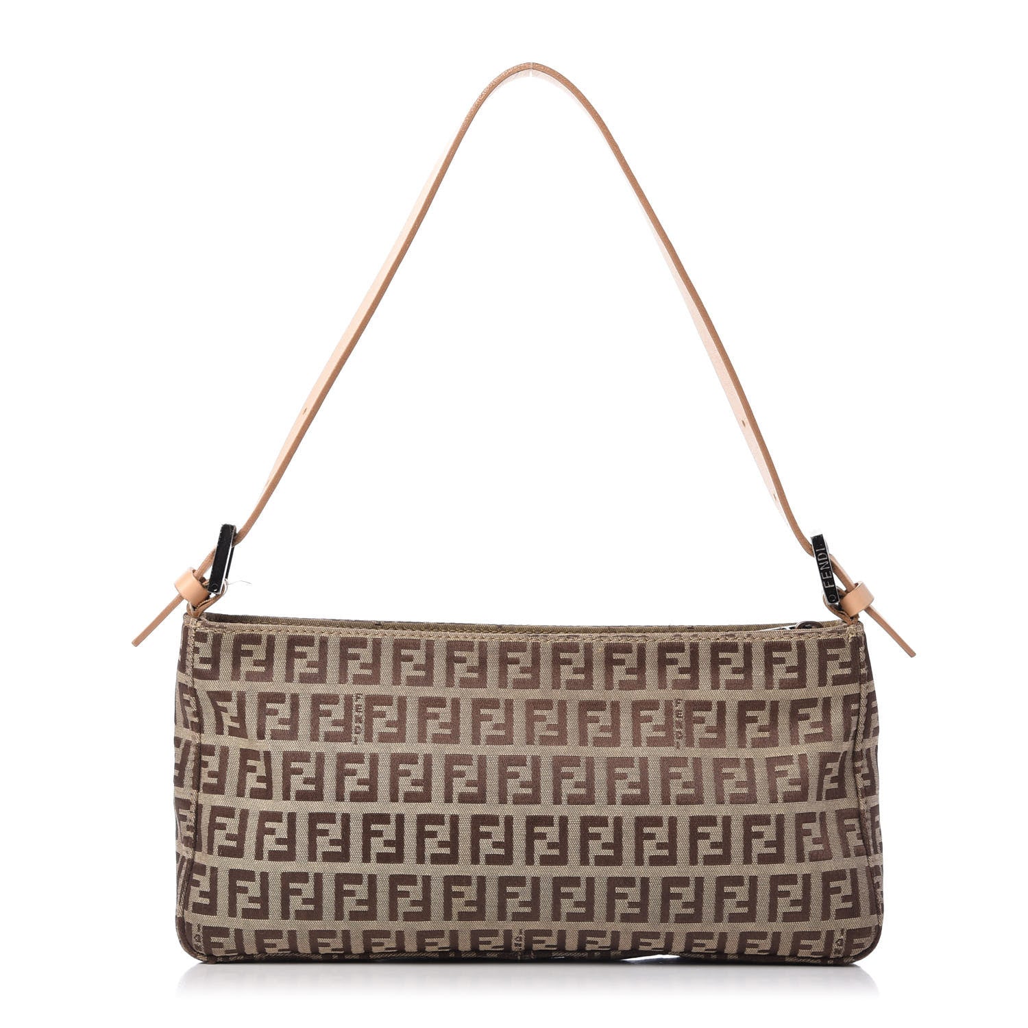 Fendi Zucchino Pochette Tan 1 of 9