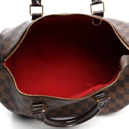 Louis Vuitton Damier Ebene Speedy 35 5 of 10