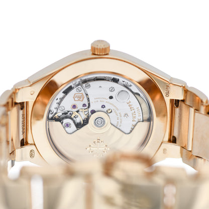 Patek Philippe 18K Rose Gold Diamond 26mm Twenty-4 Automatic Watch Brown 7300/1200R-001 4 of 5