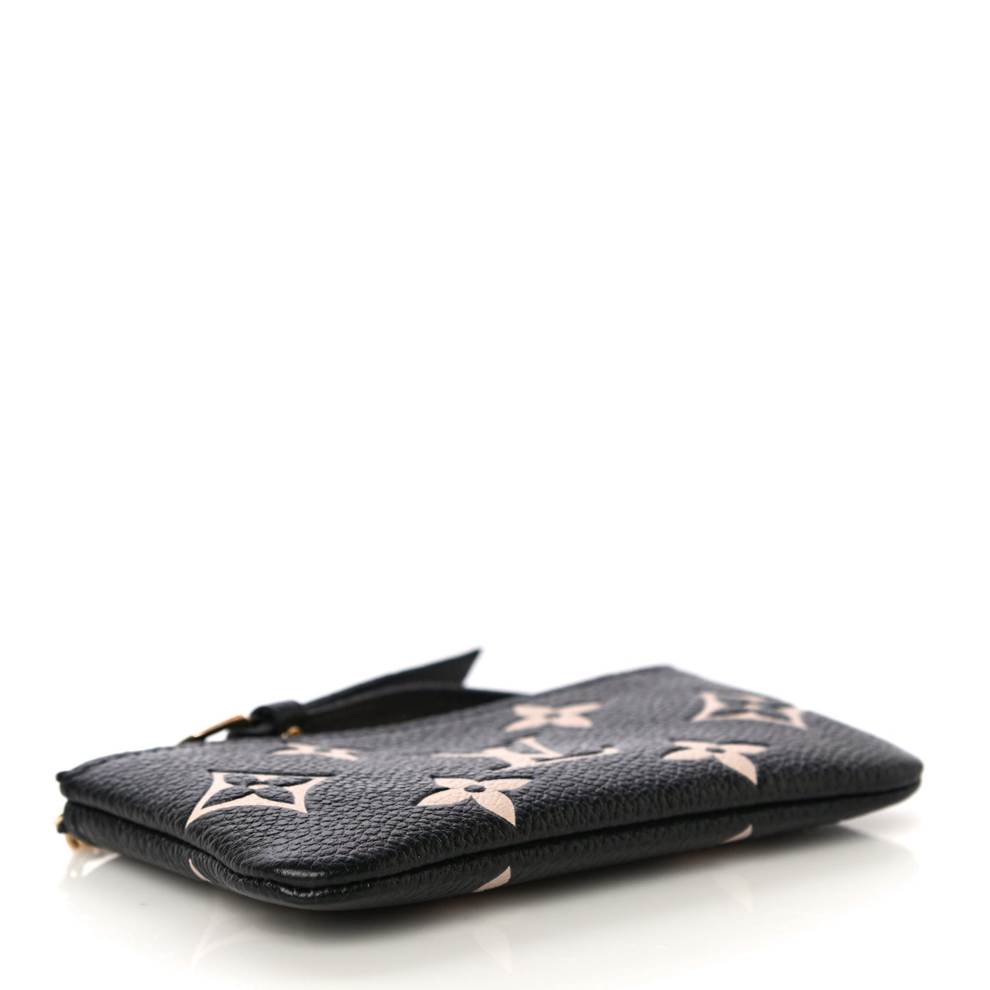 Empreinte Monogram Giant Key Pouch Black Beige