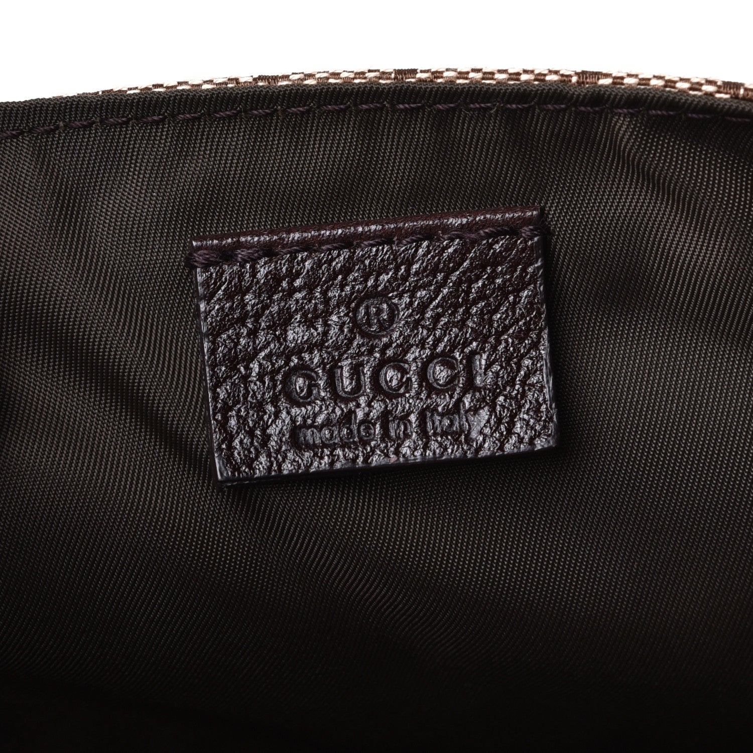 Gucci Monogram Web Messenger Diaper Bag Brown 5 of 5