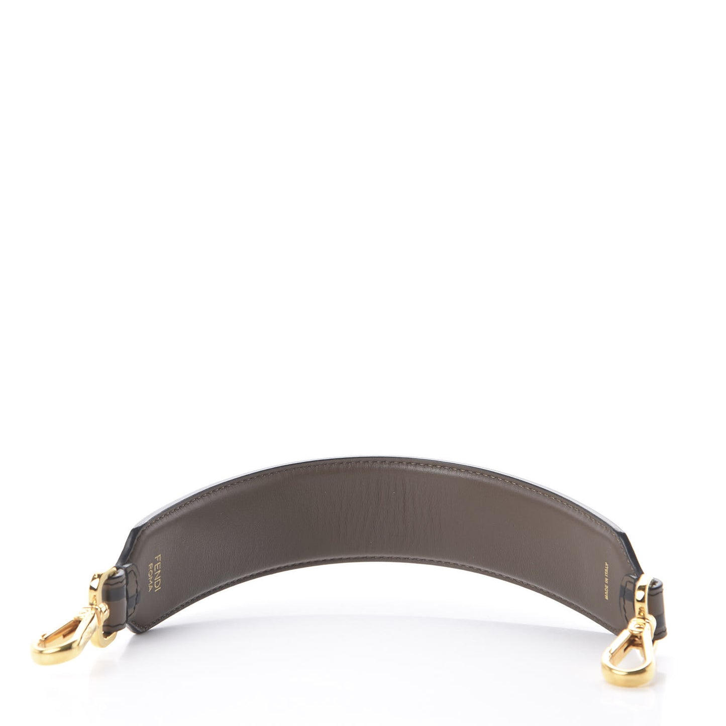 Calfskin FF 1974 Embossed Mini Strap You Maya Black