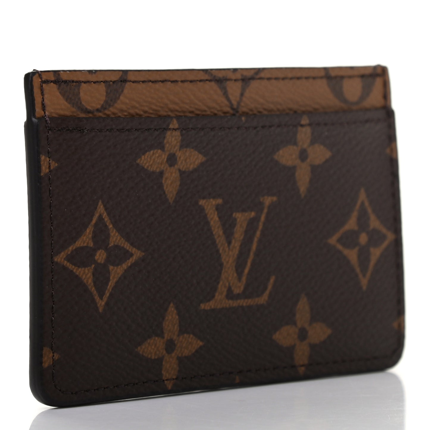 Reverse Monogram Card Holder