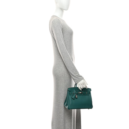 Hermes Swift Birkin 25 Vert Vertigo 2 of 10