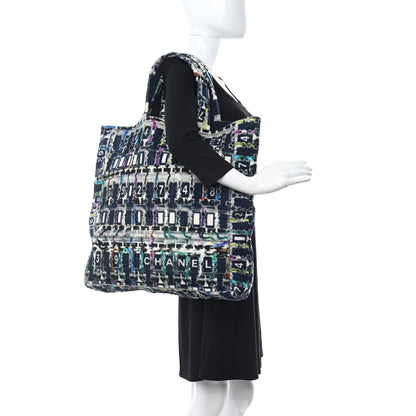 Chanel Terry Cotton Beach Tote Towel Set Multicolor 2 of 9