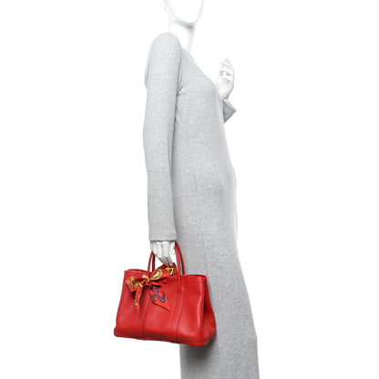 Hermes Swift Tohu Bohu Twilly Garden Party TPM Tote Vermillion 2 of 13