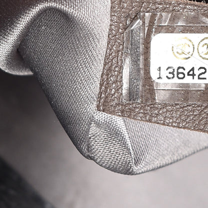 Chanel Glazed Calfskin Twisted Maxi Flap Black 7 of 13