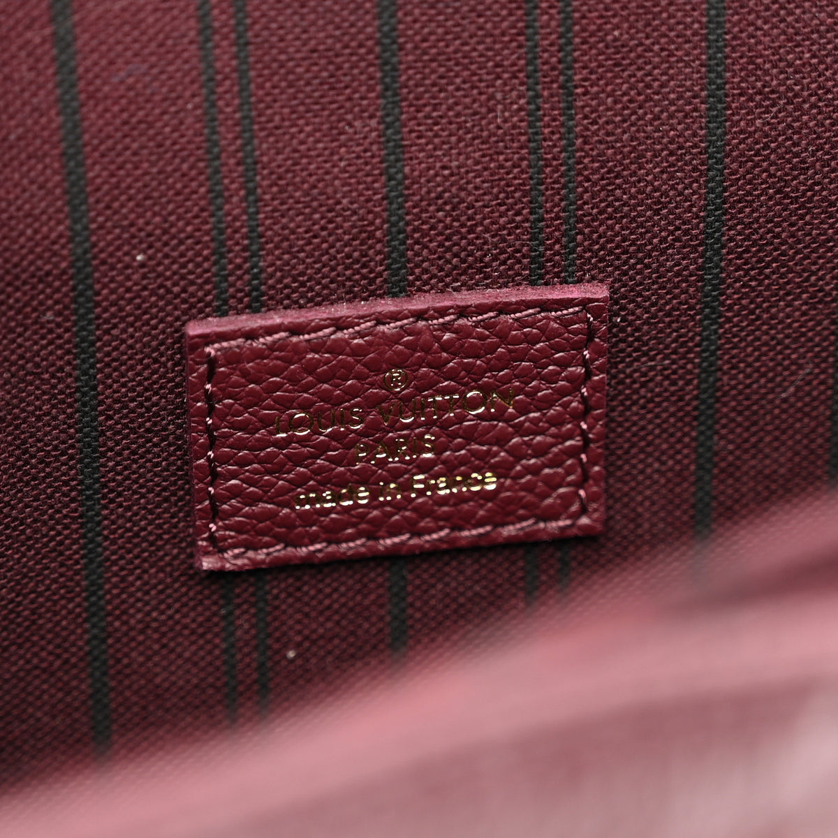 Louis Vuitton Empreinte Pochette Metis Wine 6 of 10