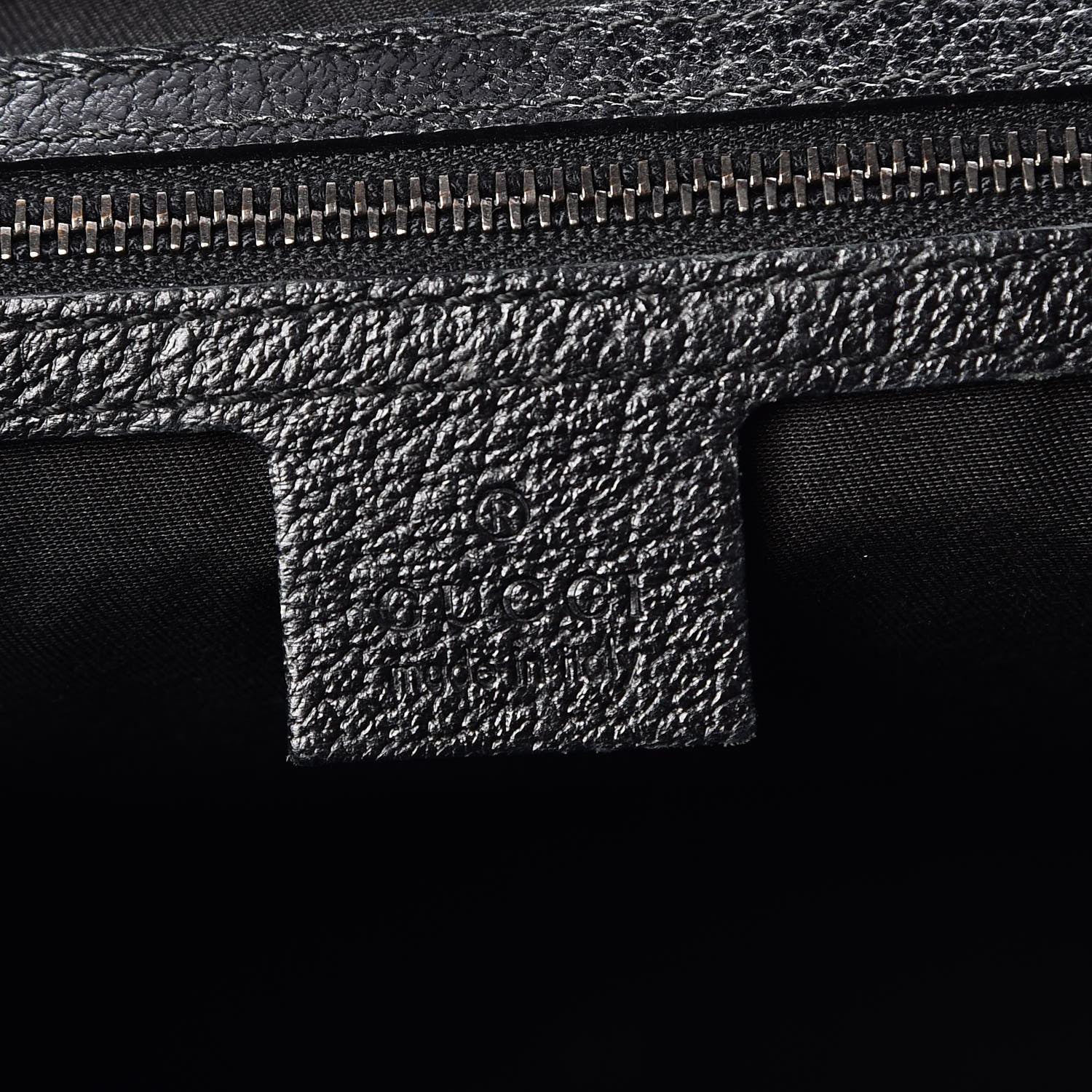 Gucci Monogram Large Treasure Flap Black 6 of 13
