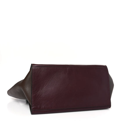 Celine Smooth Calfskin Medium Tri-Color Trapeze Ebony 4 of 10