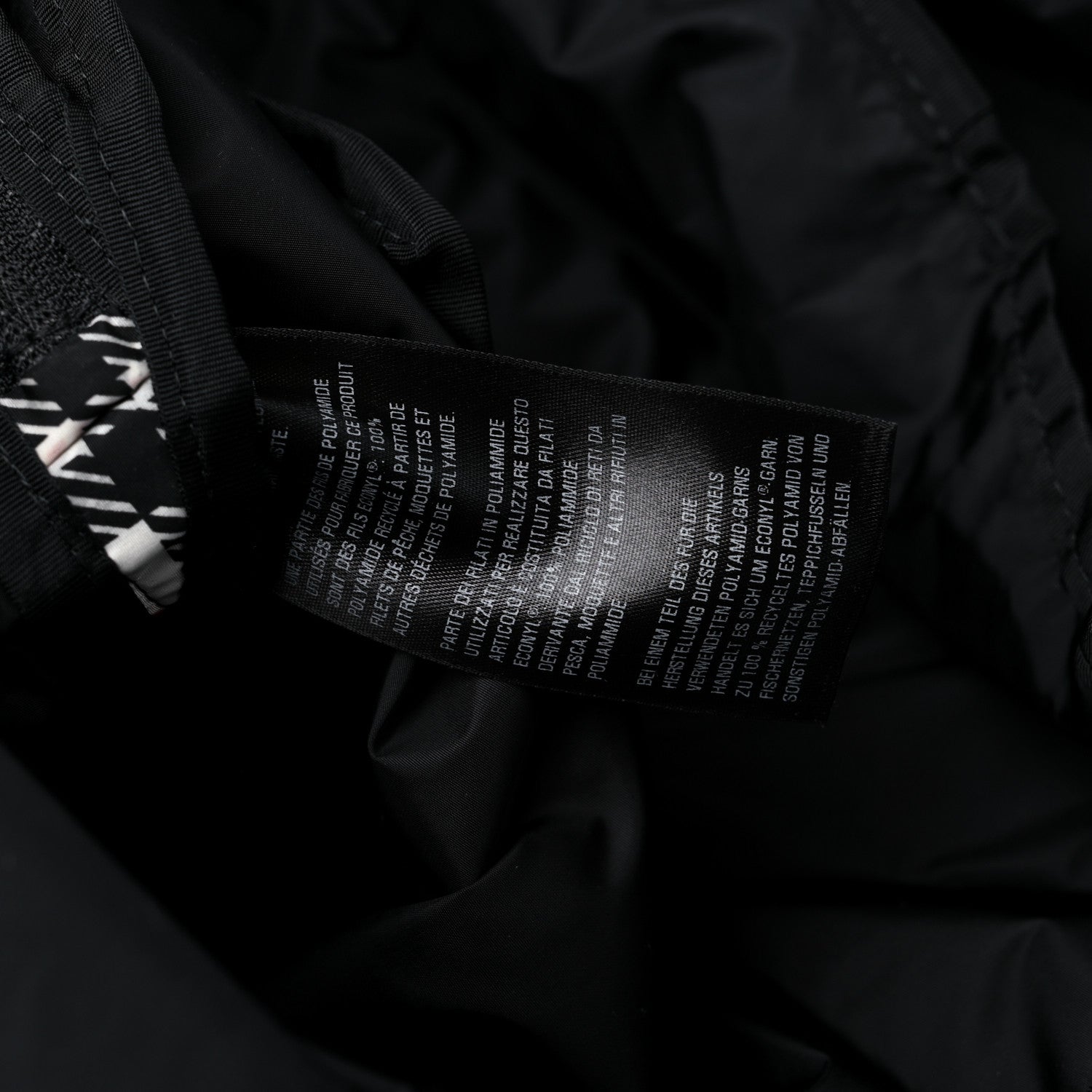 Balenciaga Nylon Plaid Print Expandable Backpack Black Red 6 of 9