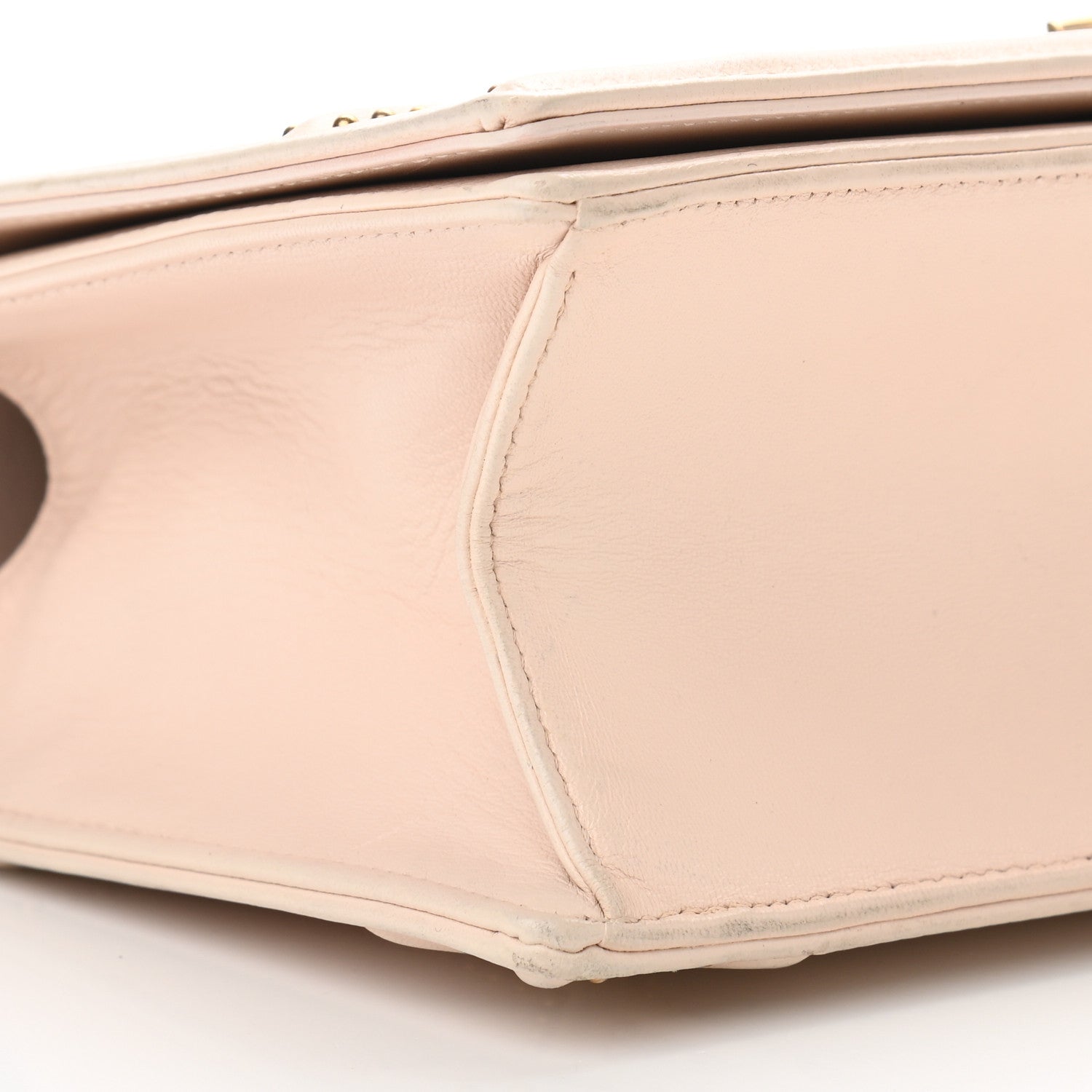 Christian Dior Calfskin Studded Medium Diorama Flap Bag 9 of 14
