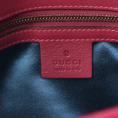 Gucci Velvet Matelasse Small GG Marmont Shoulder Bag Light Raspberry Rose 6 of 10