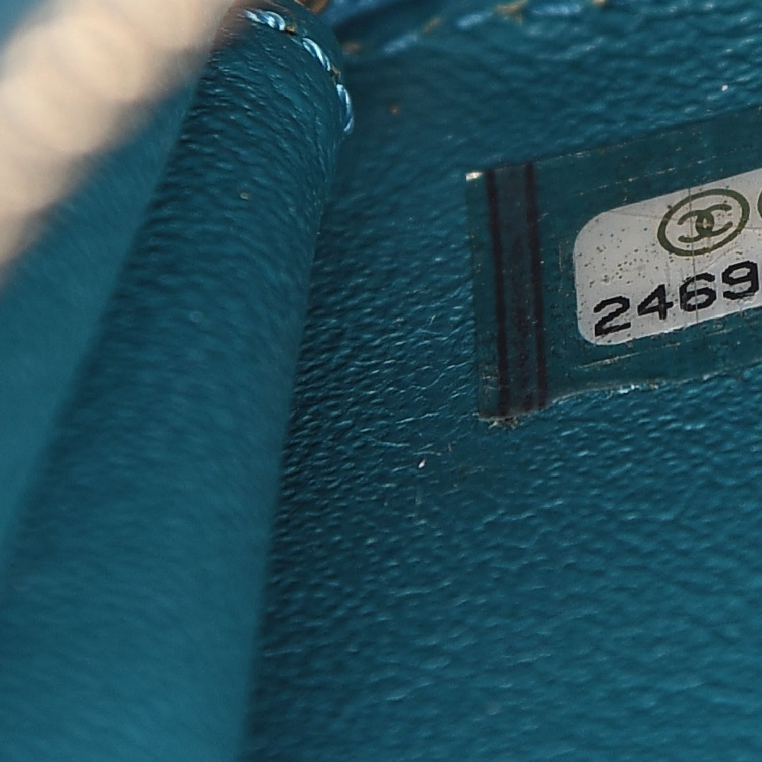 Chanel Caviar Quilted Small Business Affinity Flap Blue 6 of 8