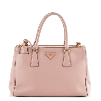Prada Saffiano Small Galleria Double Zip Tote Cammeo 1 of 7