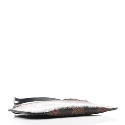 Louis Vuitton Damier Ebene Belmont Pochette Venus Pink 3 of 5