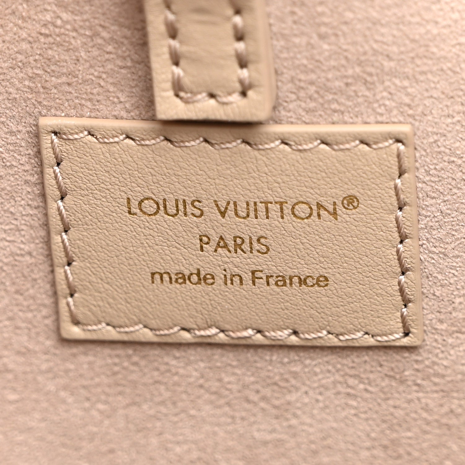 Louis Vuitton Lambskin Embossed Monogram Coussin Bucket Galet 5 of 9