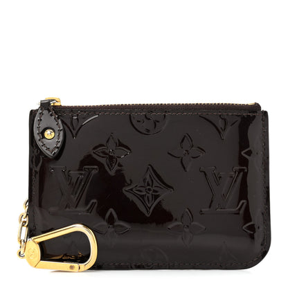 Louis Vuitton Vernis Key Pouch NM Amarante 1 of 12
