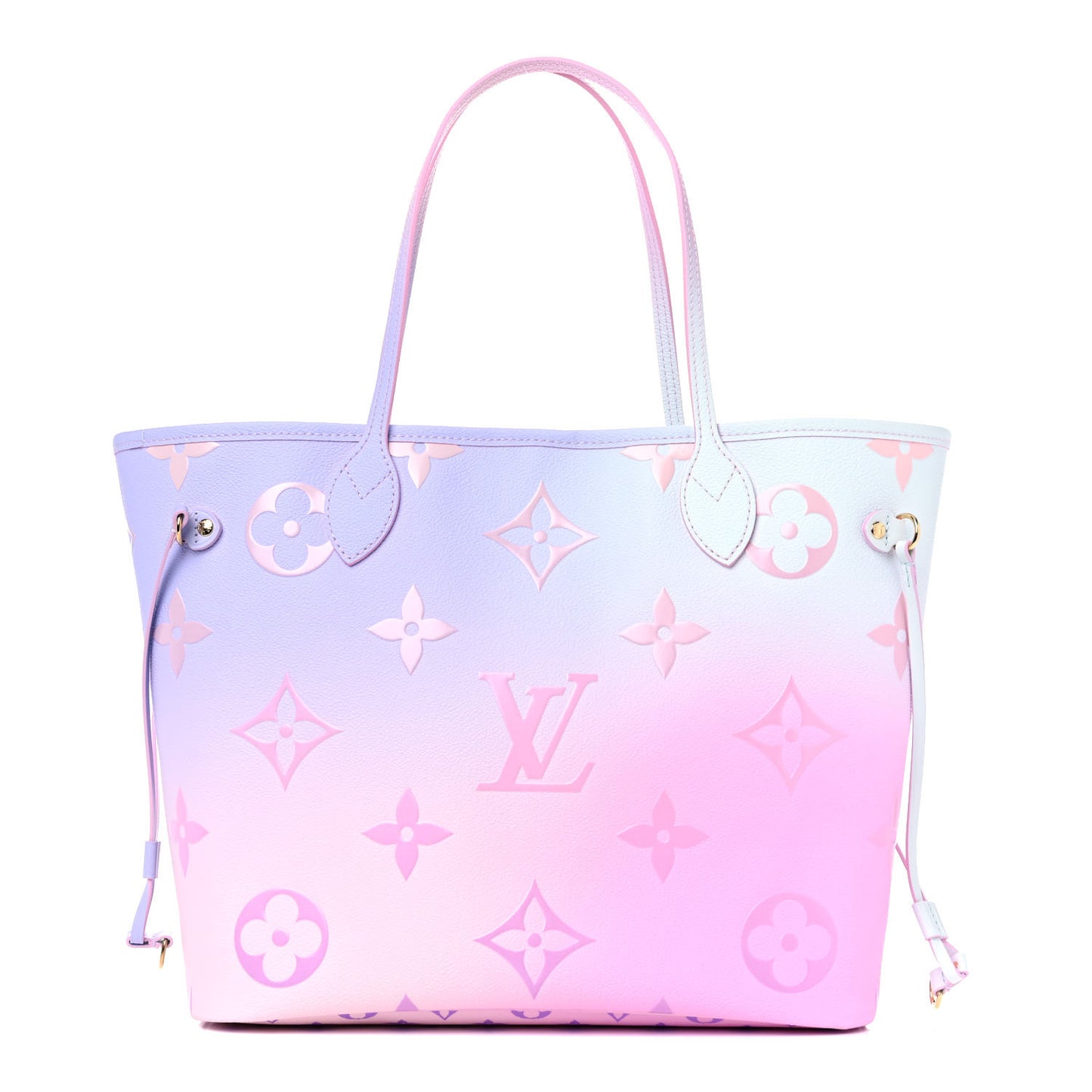 Monogram Giant Spring In The City Neverfull MM Sunrise Pastel