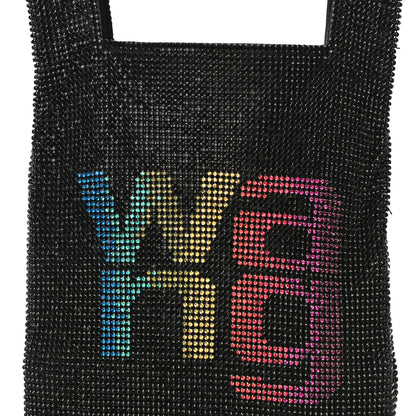 Alexander Wang Crystal Mini Wanglock Shopper Black Rainbow 6 of 8