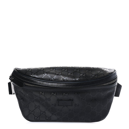 Gucci Imprime Monogram Belt Bag Black 1 of 8