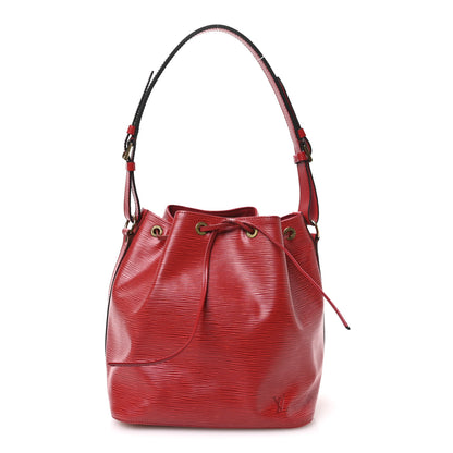 Louis Vuitton Epi Petit Noe Castillan Red 1 of 9