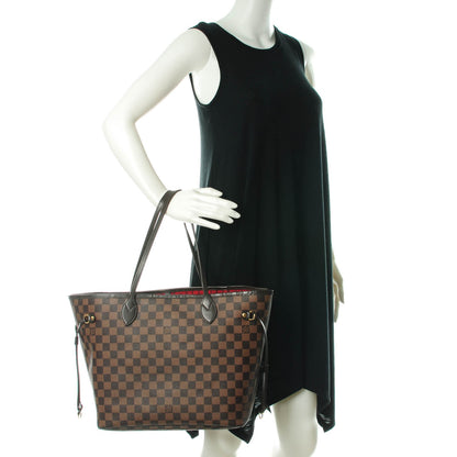 Louis Vuitton Damier Ebene Neverfull MM 2 of 7
