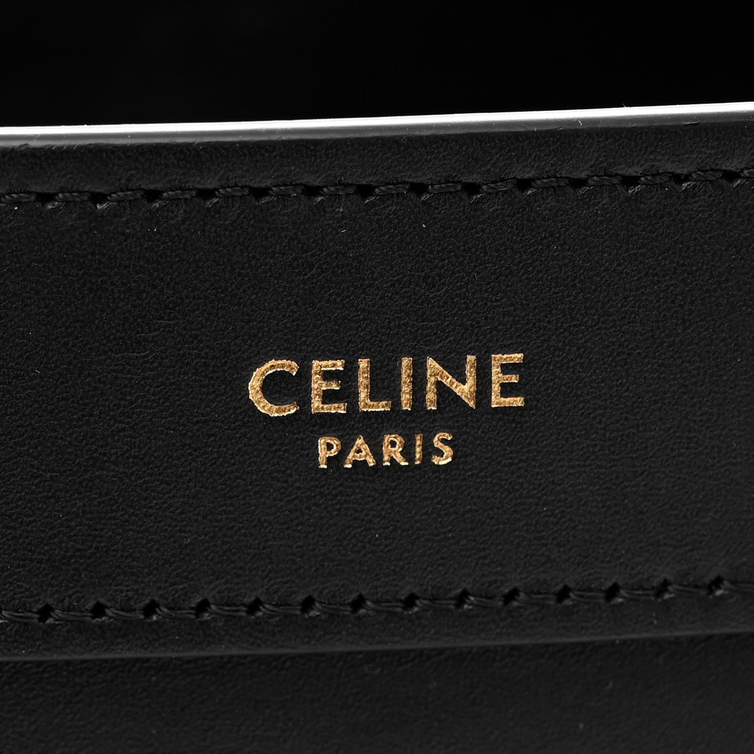Celine Smooth Calfskin Nano Luggage Black 6 of 12