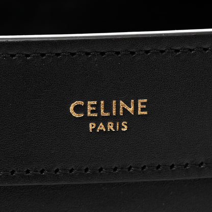 Celine Smooth Calfskin Nano Luggage Black 6 of 12