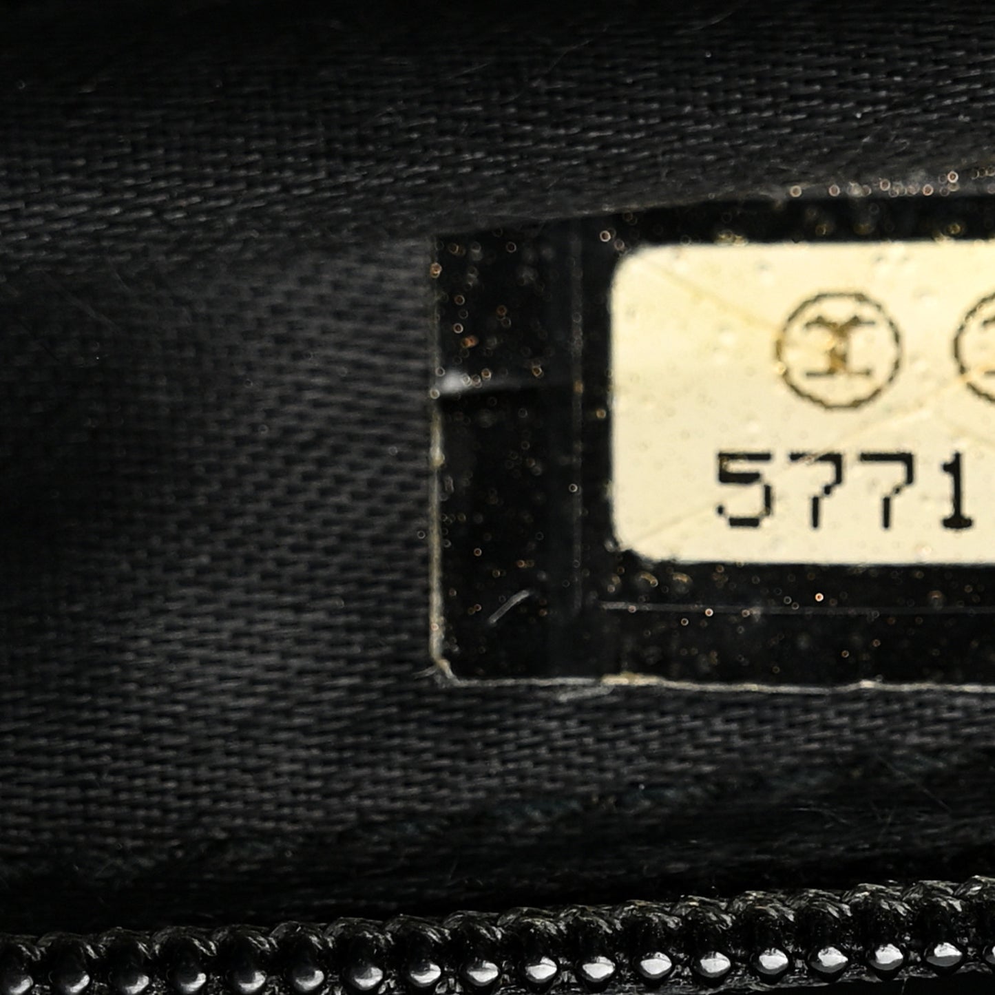 Lambskin Quilted CC Flap Shoulder Bag Black