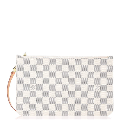 Louis Vuitton Damier Azur Neverfull MM GM Pochette 1 of 8