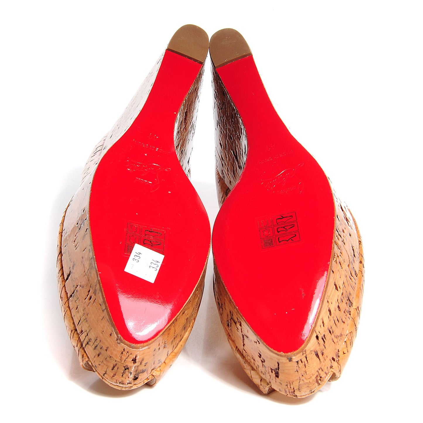 Cork Lucido Une Plume 100 Wedges 41 Natural