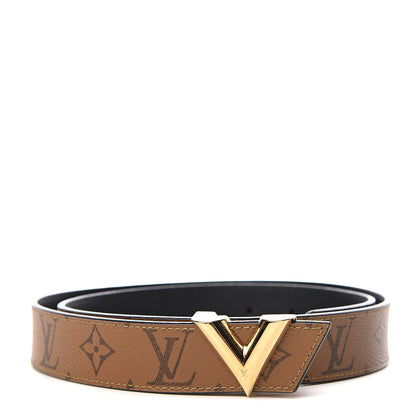 Louis Vuitton Monogram Essential V 30 MM Belt 90 36 1 of 7