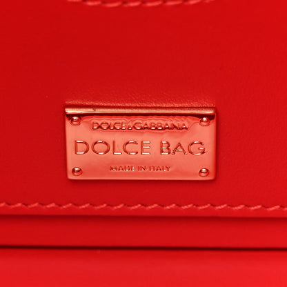 Dolce & Gabbana Dauphine Pearl Crystal DG Loves New York Box Bag White Blue Red 6 of 9