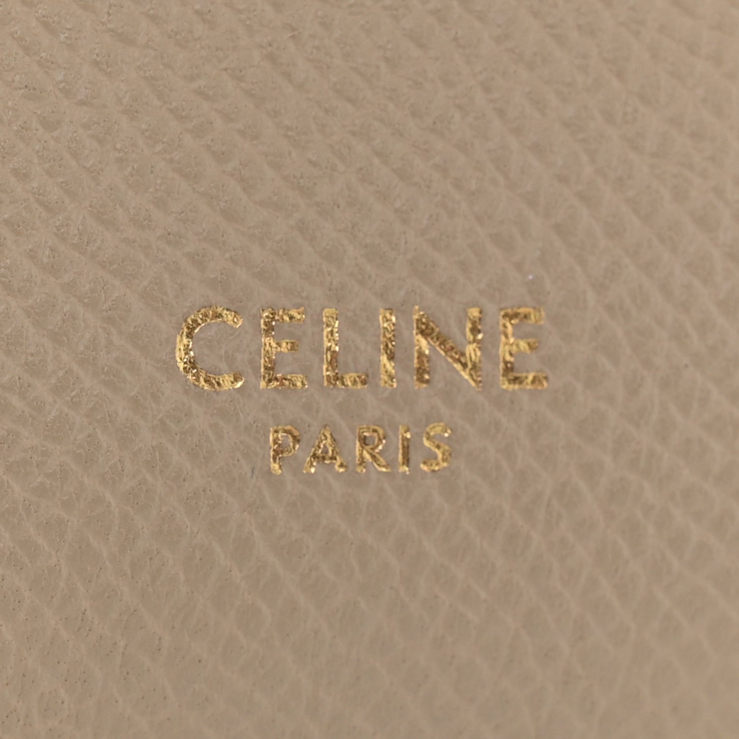 Grained Calfskin Nano Belt Bag Light Taupe
