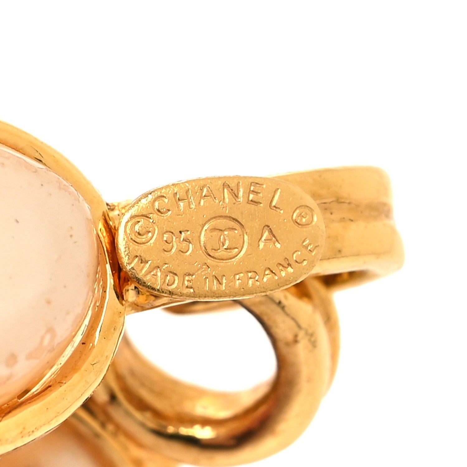 Chanel Pearl CC Chain Belt Gold 4 of 5