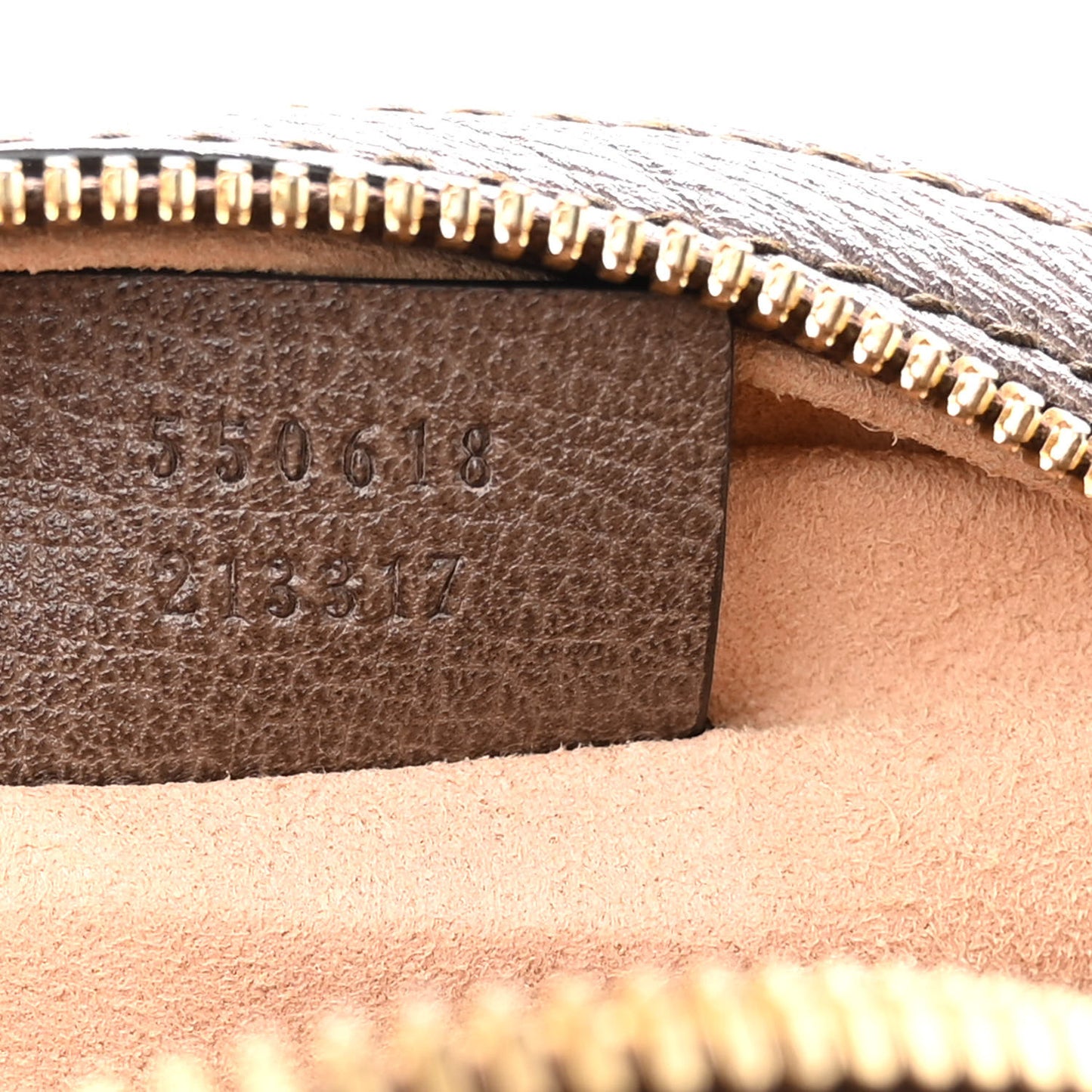 GG Supreme Monogram Web Mini Ophidia Round Shoulder Bag Brown