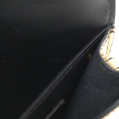 Burberry Metallic Soft Grain Calfskin Mini Phone Buckle Bag Gold 8 of 11