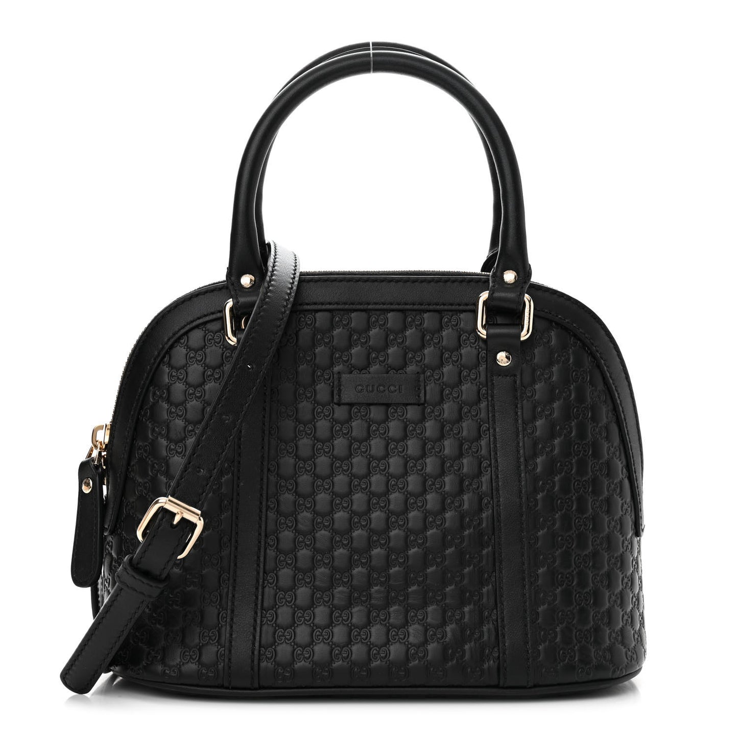 Microguccissima Mini Dome Bag Black