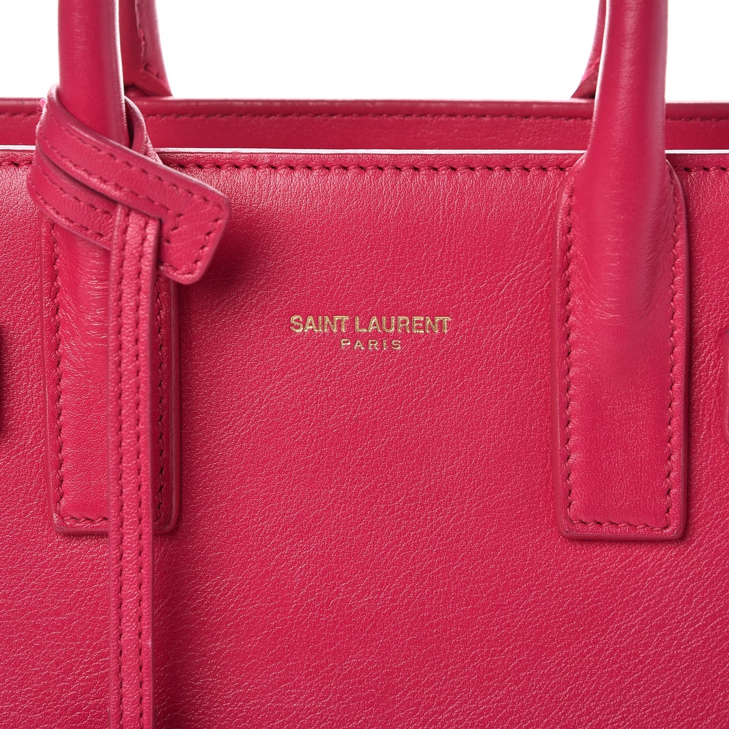 Calfskin Nano Sac De Jour Lipstick Fuchsia