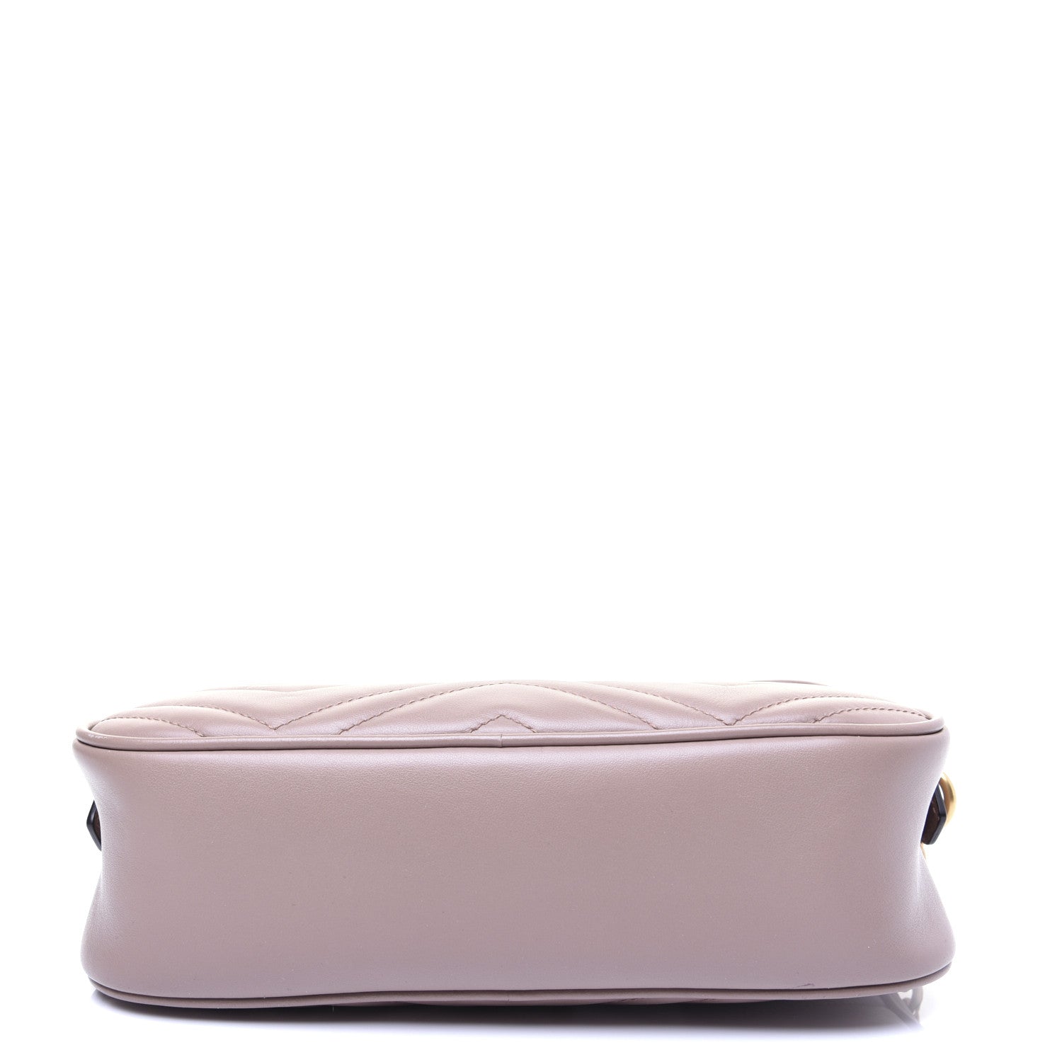 Gucci Calfskin Matelasse Small GG Marmont Chain Shoulder Bag Porcelain Rose 10 of 13