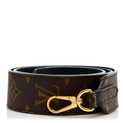 Louis Vuitton Monogram Bandouliere Shoulder Strap Black 1 of 4