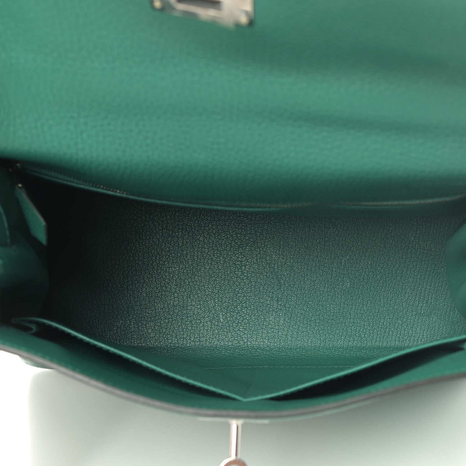 Hermes Taurillon Clemence Kelly Retourne 28 Vert Vertigo 4 of 9