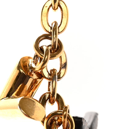 Louis Vuitton Brass Monogram Blooming Flowers Bag Charm Key Holder Rose Ballerine 8 of 10