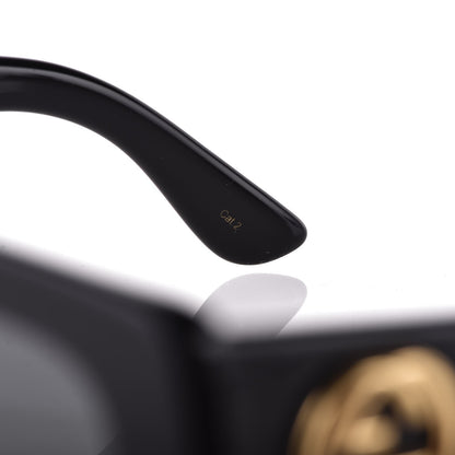 Gucci Acetate Square Frame Sunglasses GG0141S Black 8 of 9