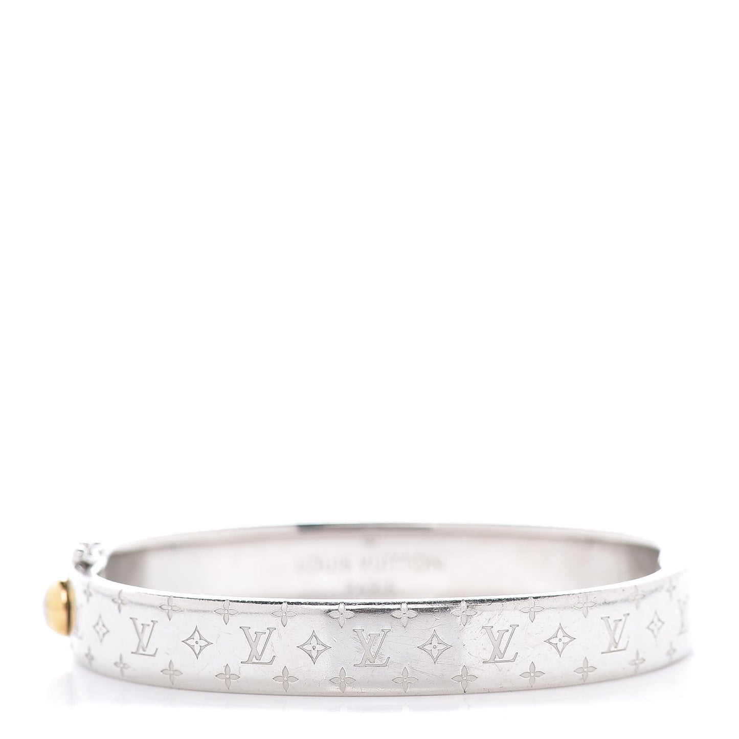 Palladium Monogram Nanogram Cuff S