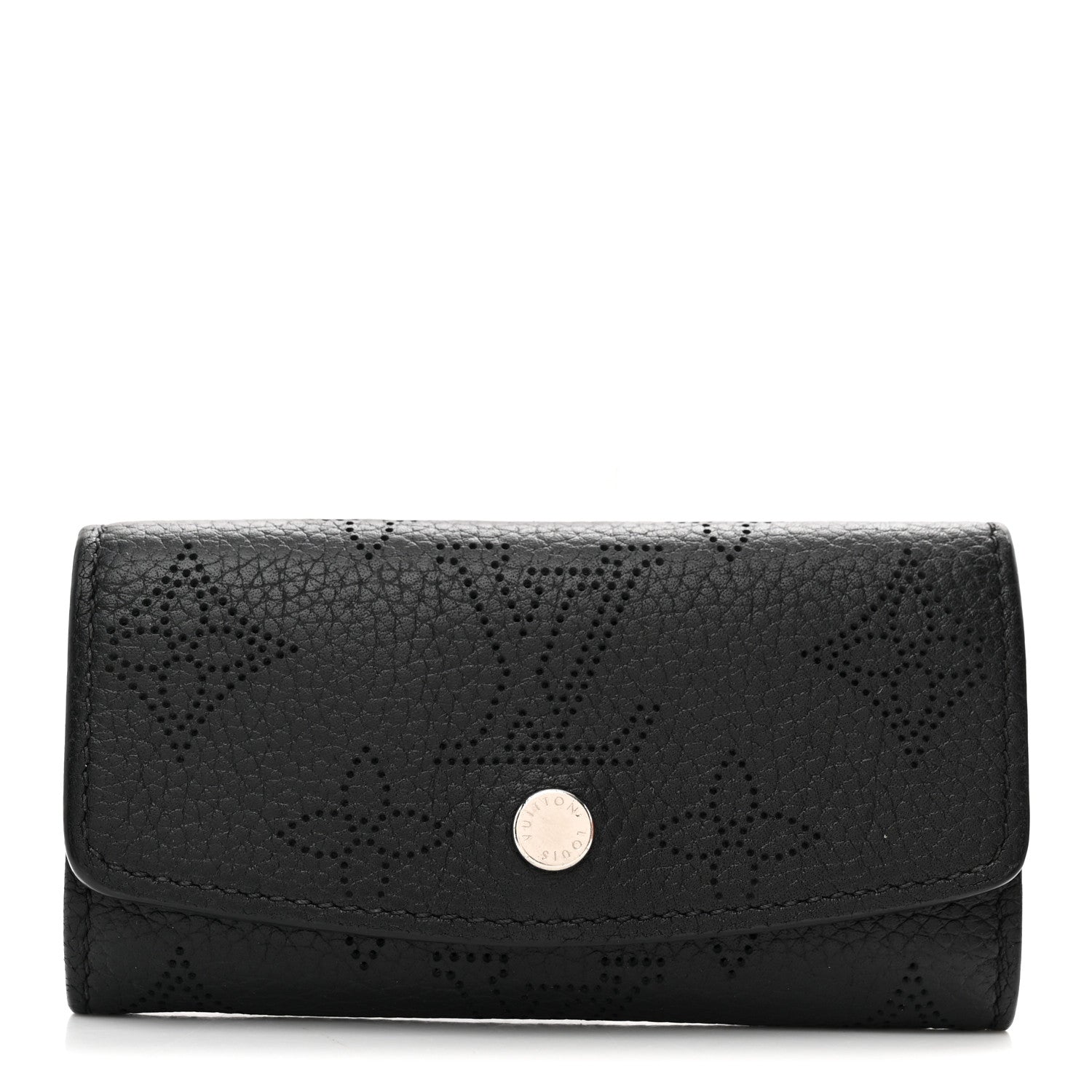 Louis Vuitton Mahina Multicles 4 Key Holder Black 1 of 8