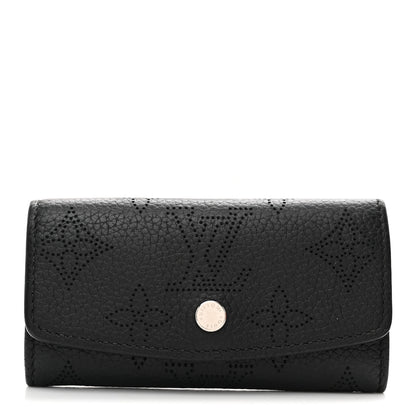 Louis Vuitton Mahina Multicles 4 Key Holder Black 1 of 8
